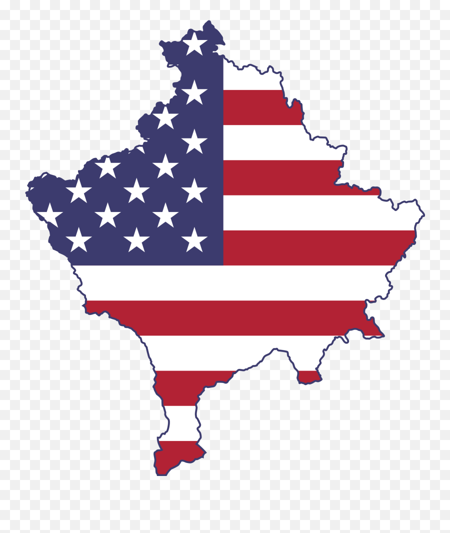 Emt Svg American Flag - Usa And Kosovo Flag Emoji,Evropska Unija Logo
