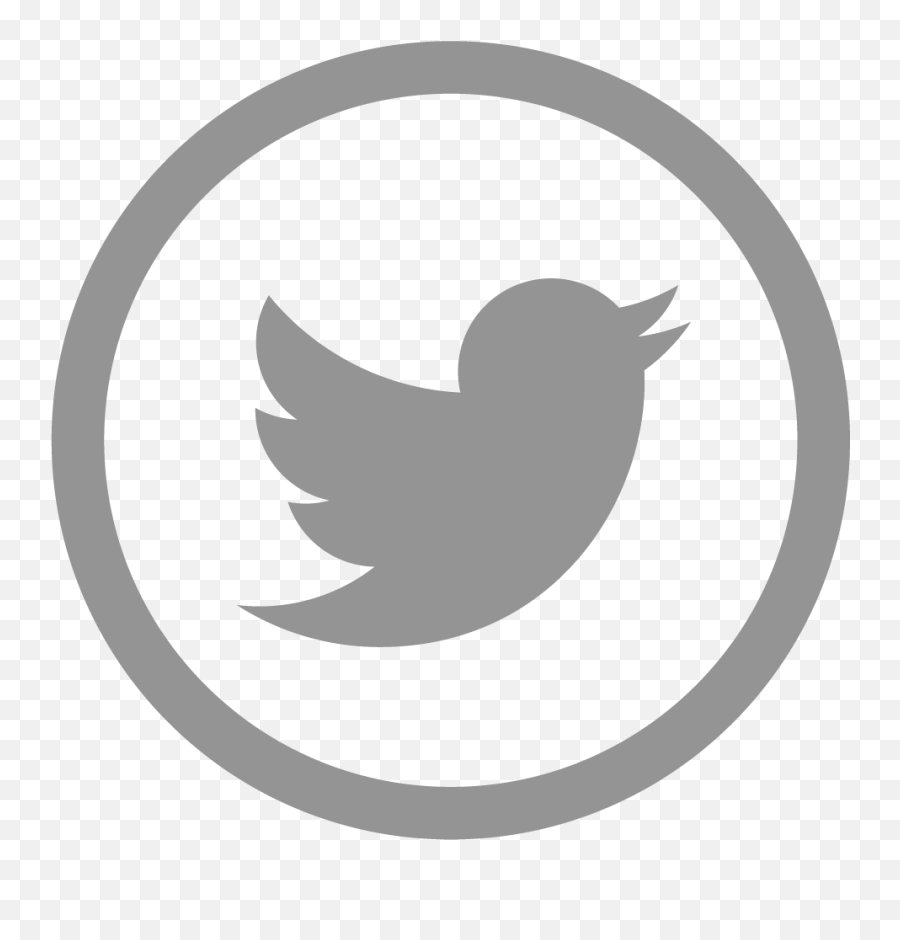 Transparent Social Media Png Download - Circle Blue Twitter Icon Emoji,Twitter White Png