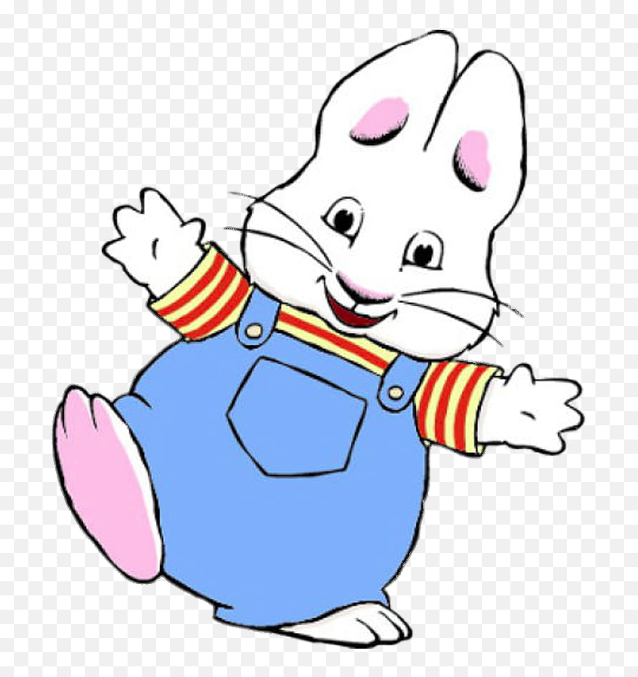 Max Bunny Hopping - Rosemary Wells Clip Art Emoji,Leg Png