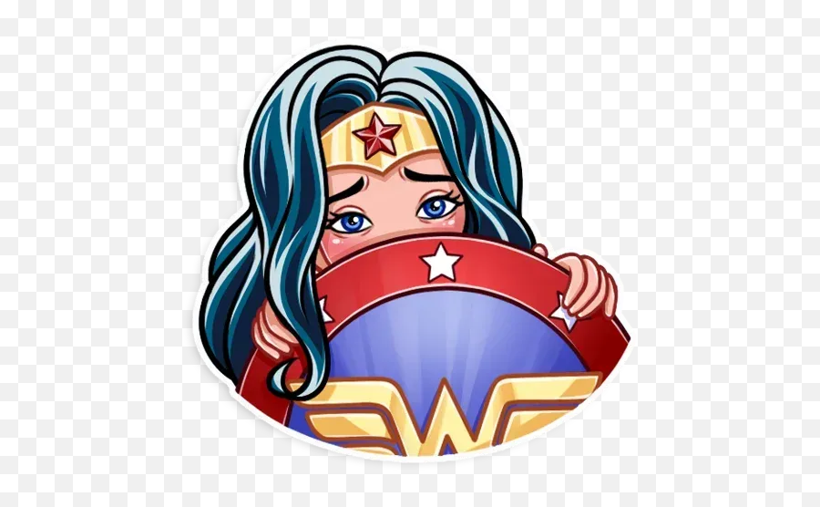 Wonder Woman Whatsapp Stickers - Stickers Cloud Stickers Wonder Woman Whatsapp Emoji,Wonder Woman Logo