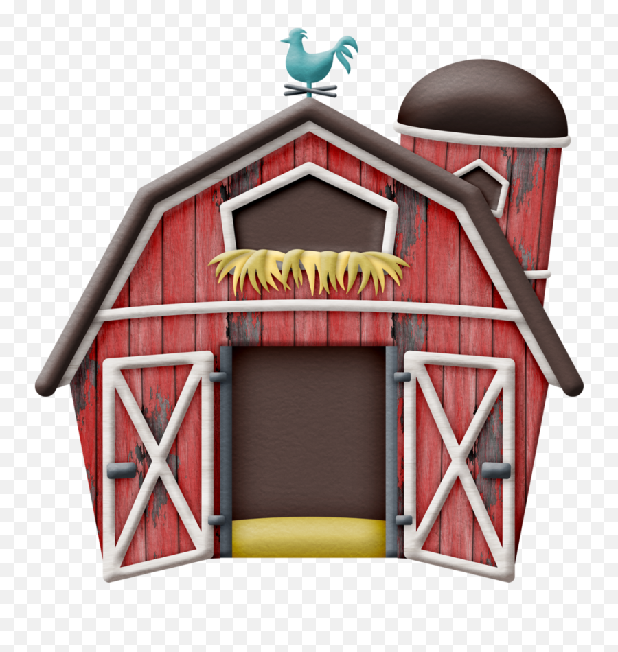Farmhouse Png - Open Barn Clipart Emoji,Barn Clipart