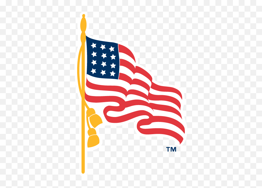 Flag Logo - Sox With America Flag Emoji,American Flag Logo