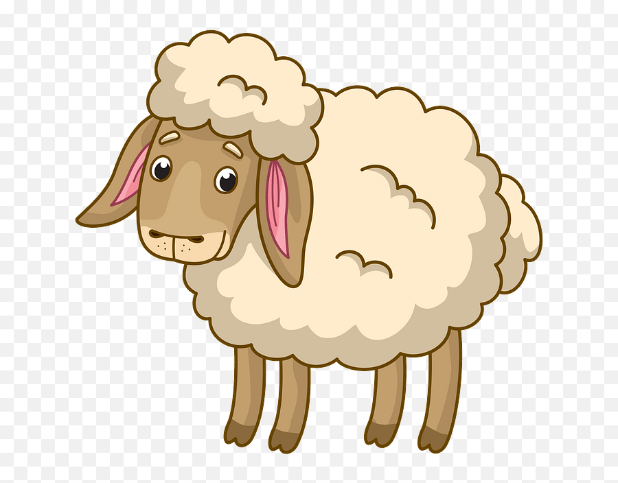Free Clip Art - Sheep Clipart Creazilla Emoji,Lamb Clipart