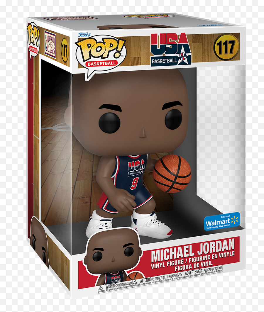 Funko Pop Nba Michael Jordan 1992 Team Usa Walmart Exclusive Preorder Emoji,Michael Jordan Clipart