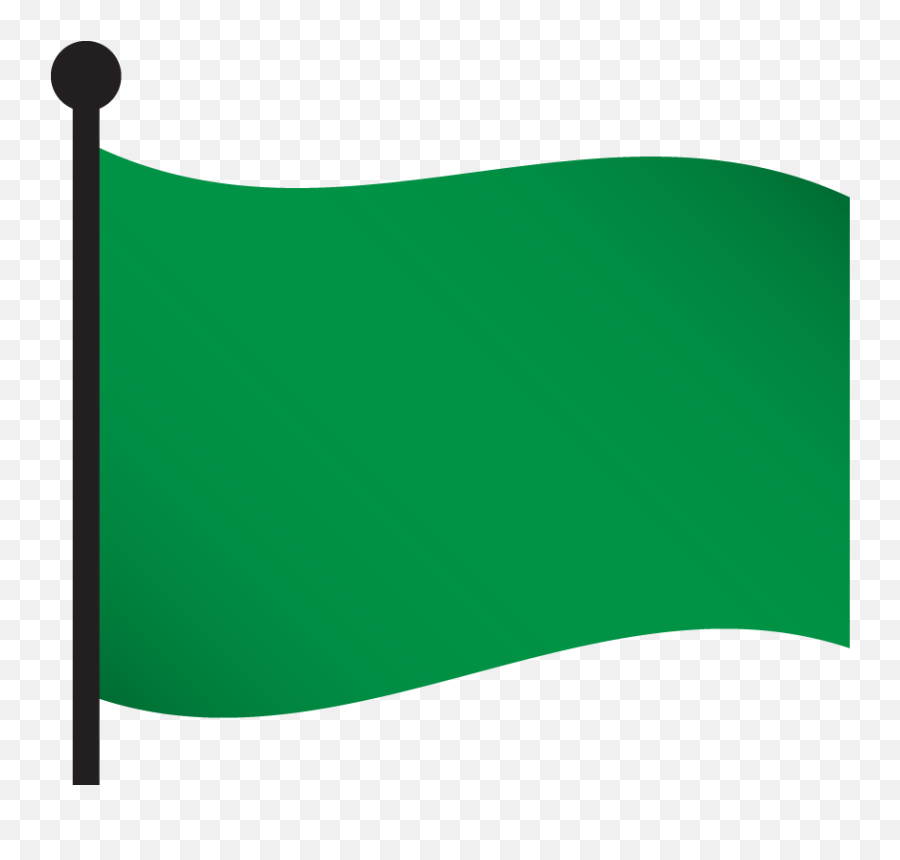 Green Flag Full Size Png Download Seekpng Emoji,Blank Flag Png