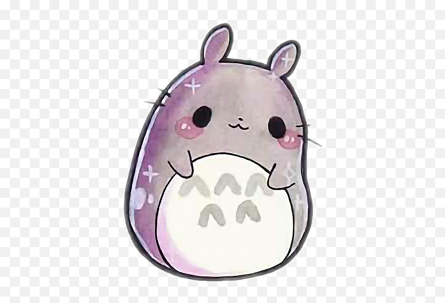Totoro Sticker By Baekhyun25moons Emoji,Totoro Transparent Background