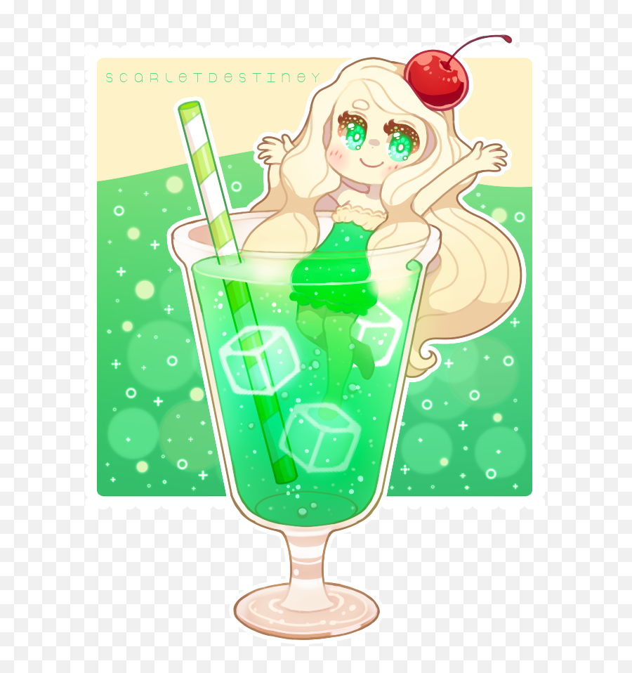 Soda Clipart Kawaii - Soda Chan Transparent Cartoon Jingfm Cream Soda Gijinka Emoji,Soda Clipart