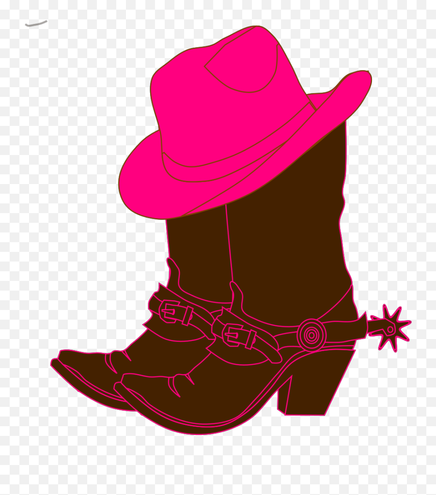 Cowboy Boot And Hat Png Clipart Emoji,Cowboy Boots Clipart