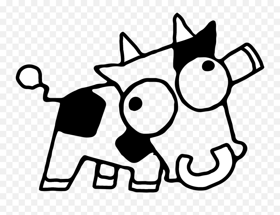 Kooky Cow Logo Png Transparent Svg - Cow Vector Emoji,Cow Logo