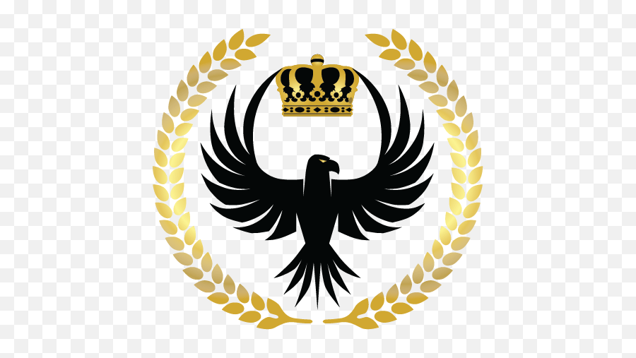Make Own Eagle Crown Logo With Our Logo - Industrial Clock Emoji,Crown Logo