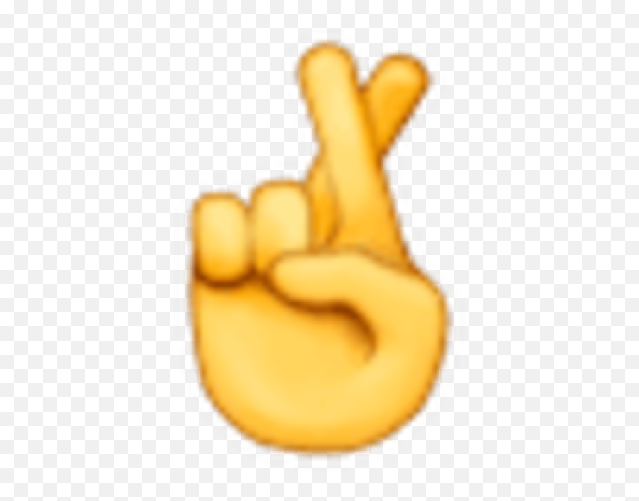 Dedos Cruzados De Whatsapp Transparent - Fingers Crossed Emoji Small,Facepalm Emoji Png