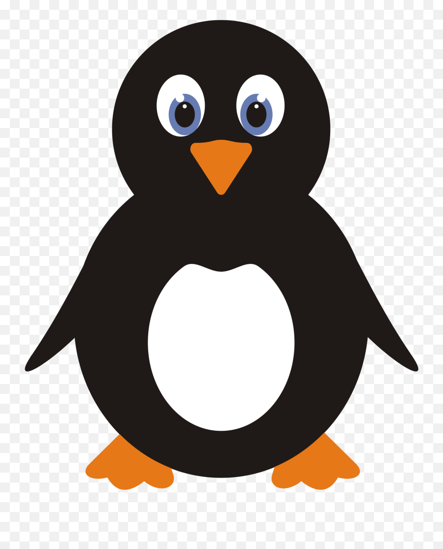Clipart Penguin Cute Penguin Clipart - Antarctica Penguin Drawing Cartoon Emoji,Penguin Clipart
