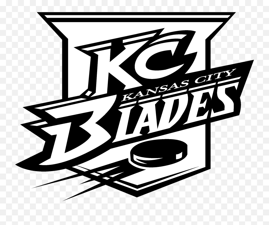 Kansas City Blades Logo Png Transparent - Kansas City Blades Logo Emoji,Kansas Logo