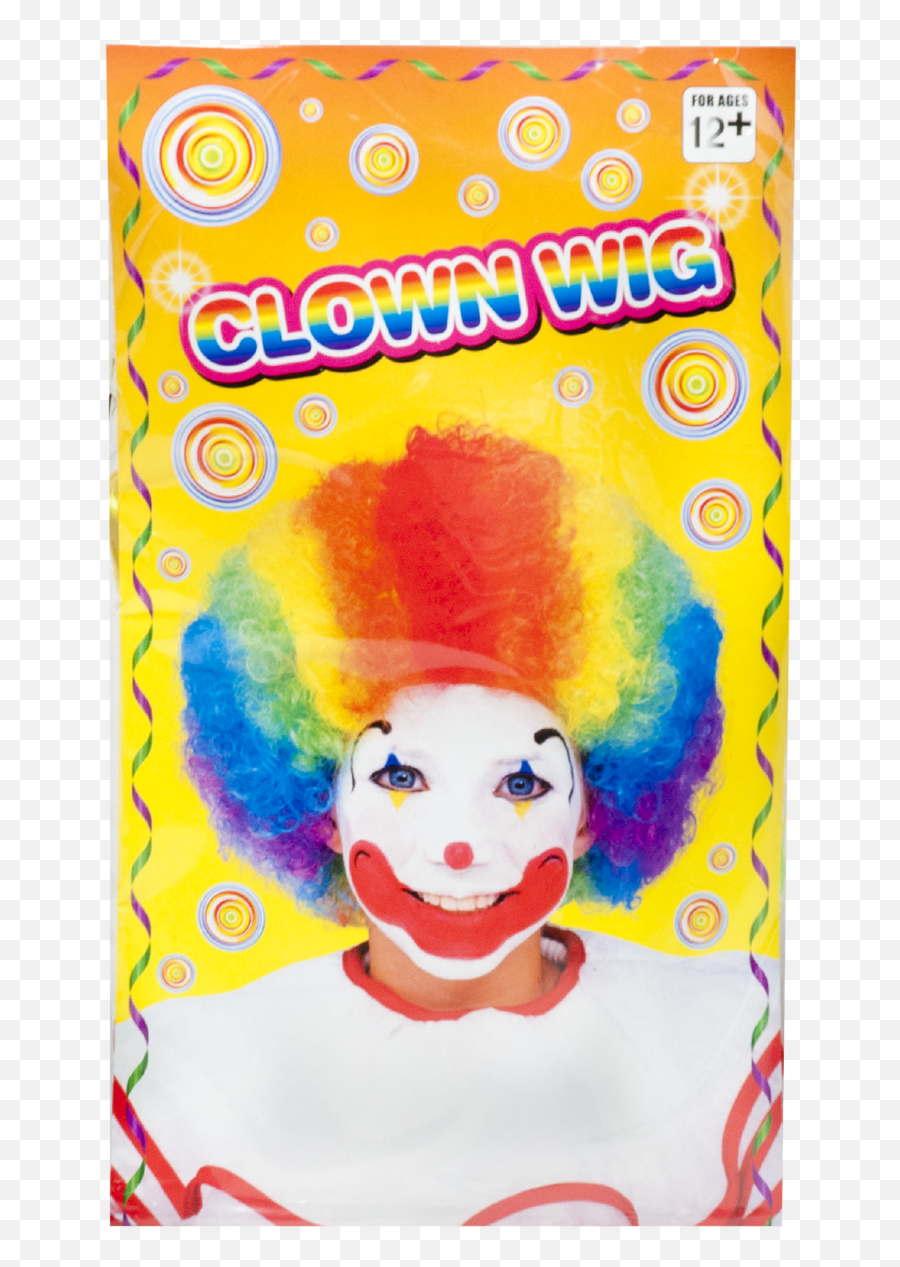 Rainbow Childrens Clown Wig - Colorful Wigs Clown Emoji,Clown Wig Png