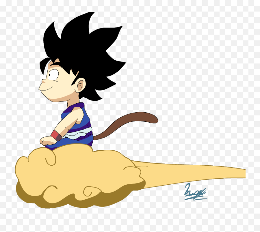 Kid Goku Gif - Kid Goku Gif Transparent Background Emoji,Kid Goku Png