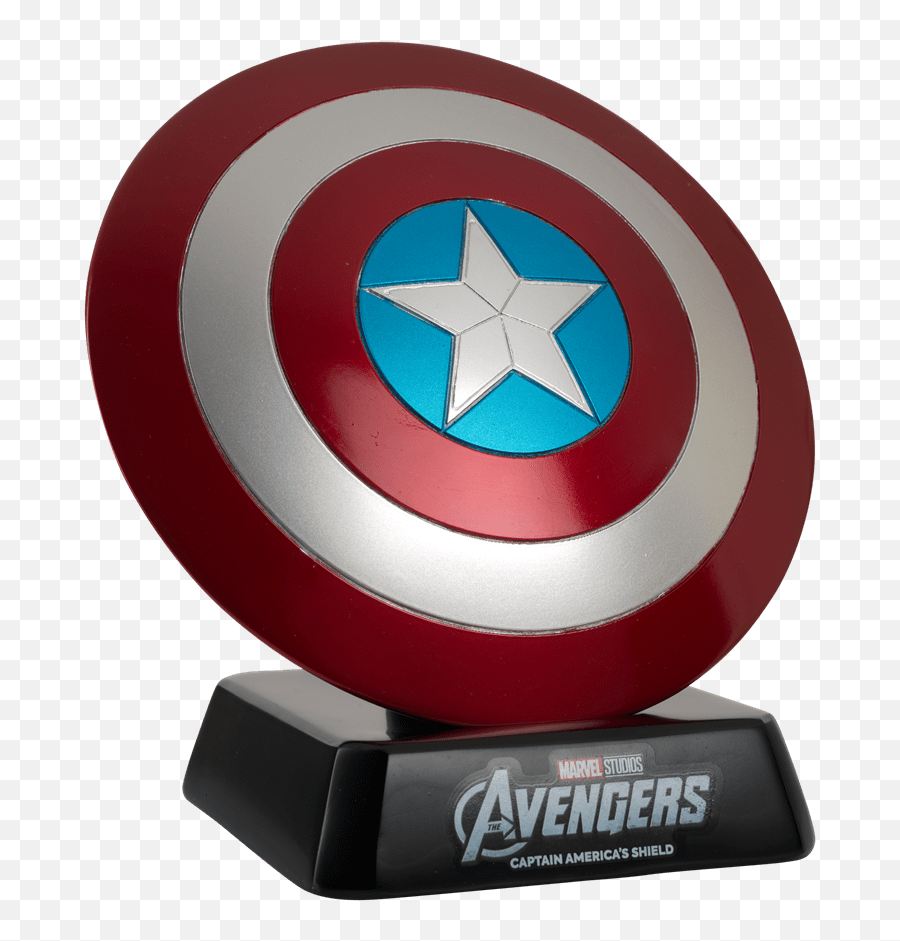 Captain America Shield Marvel Museum Replica Hero Collector Figurine Free Shipping Over 20 Hmv Store - Marvel Hero Collector Museum Emoji,Captain America Shield Png
