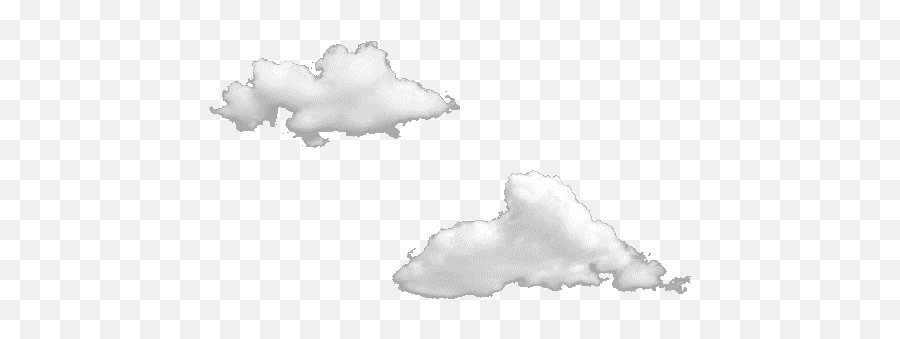 Transparent Clouds Tumblr Air Horn Clear Background - Lowgif Aesthetic Transparent Cloud Gif Emoji,Clouds Transparent