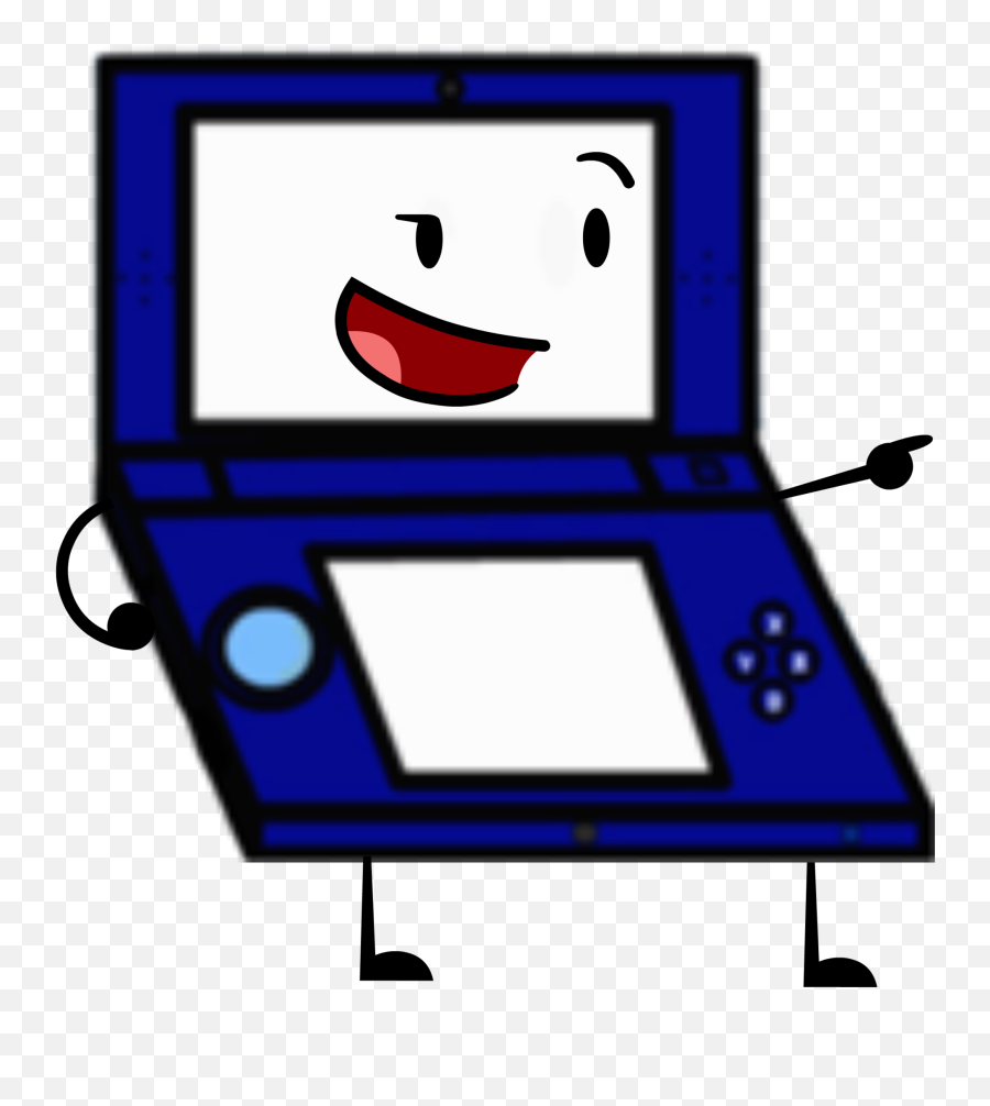 3ds Pose - Bfdi Ds Clipart Full Size Clipart 3526339 Emoji,3ds Png