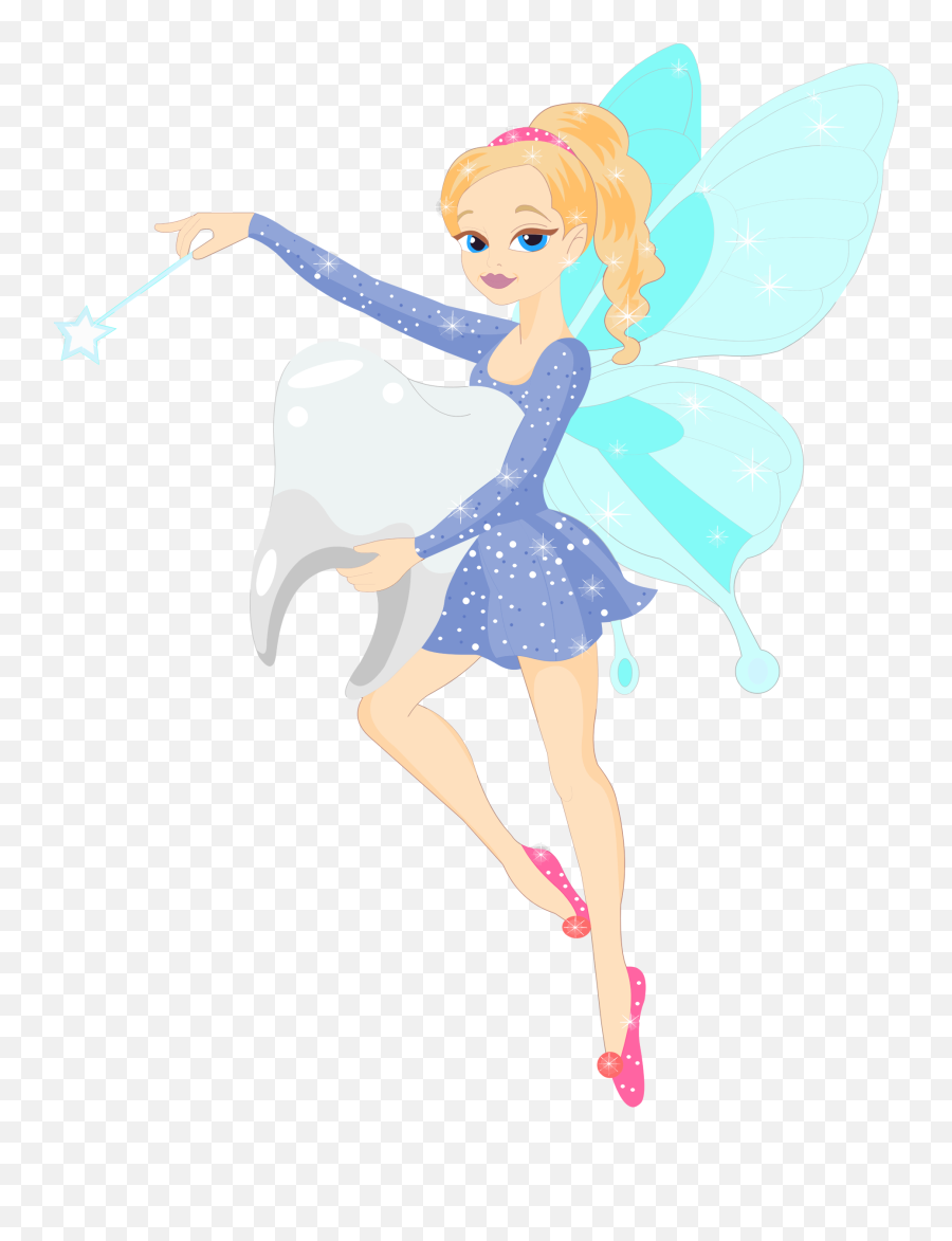 Download Hd Fairy Png - Clip Art Teeth Fairy Emoji,Fairy Clipart