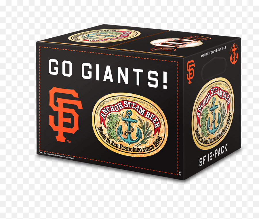 Anchor Brewing Releases 12 - San Francisco Giants Emoji,Sf Giants Logo