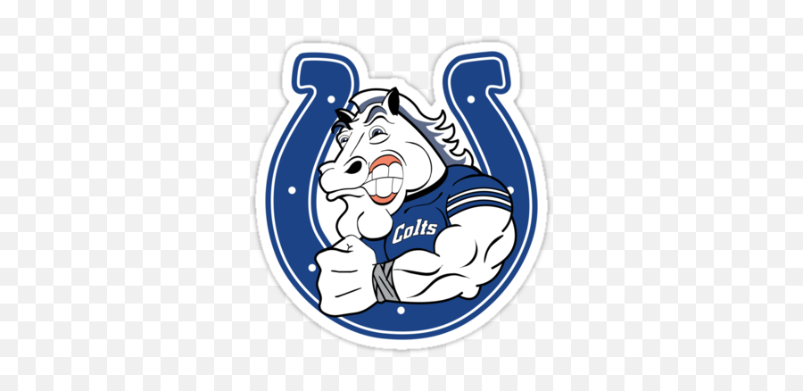 Why Football Is Cool A Horshoe Full Of Luck Emoji,Colts Logo Png