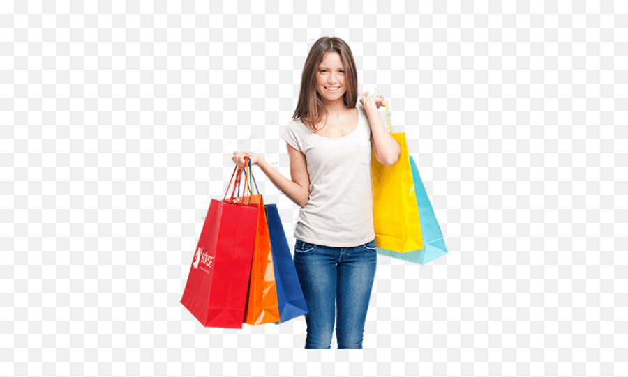 Download Free Png Girl With Shopping Bags Png 3 Png Image Emoji,Shopping Bags Png
