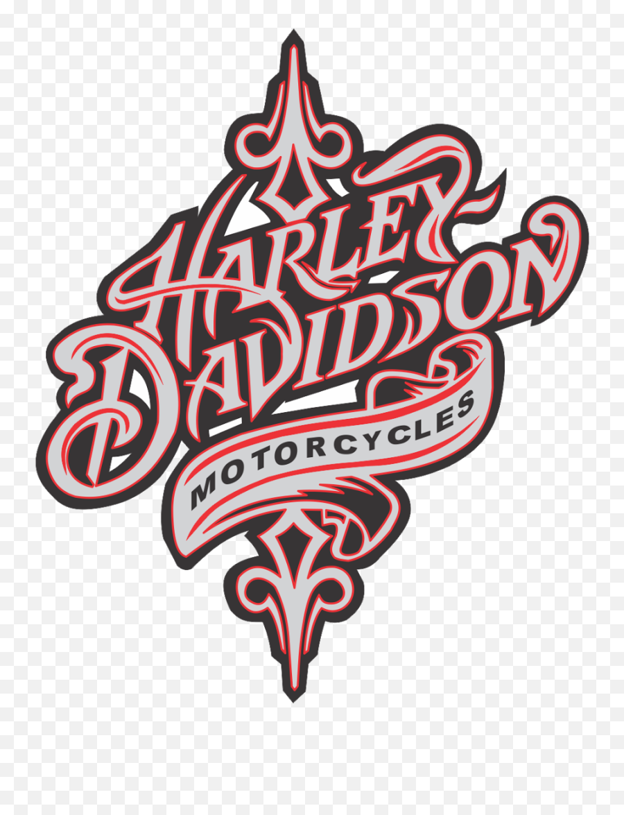 Download Hd Harley Davidson Motorcycles Logo Vector - Harley Emoji,Harley Davidson Motorcycle Logo