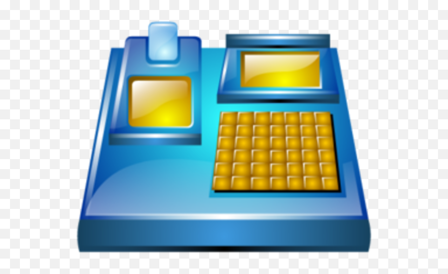 Electronic Billing Machine Icon Free Images At Clkercom Emoji,Cashier Clipart