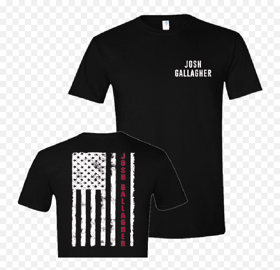 Josh Gallagher Black Flag Tee - Short Sleeve Emoji,Black Flag Logo
