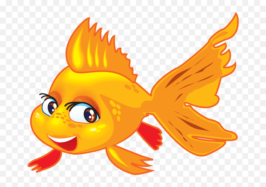 Clip Art Transparent Library Forgetmenot - Gold Fish Vector Emoji,Gold Fish Clipart