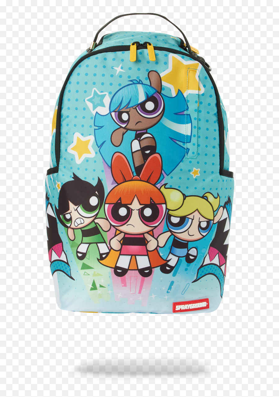 Powerpuff Girls Girls Donu0027t Cry B3309 - Sprayground Backpack For Girls Emoji,Powerpuff Girls Logo