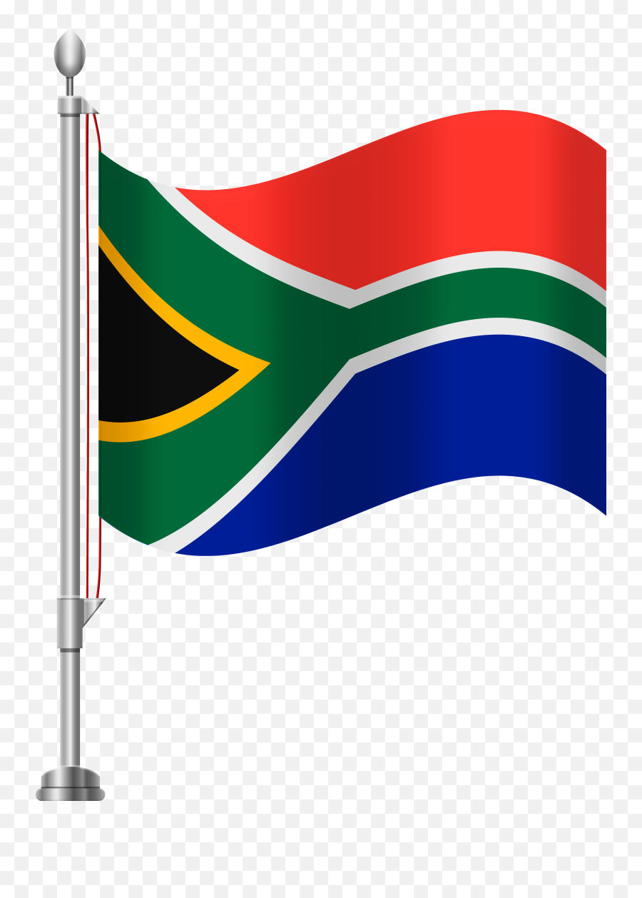 South Africa Flag Png Clip Art - Transparent South African Flag Png Emoji,Africa Clipart