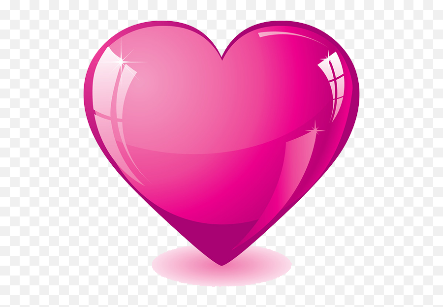 Double Heart Emoji Png - Transparent Background Pink Heart Clipart,Heart Transparent