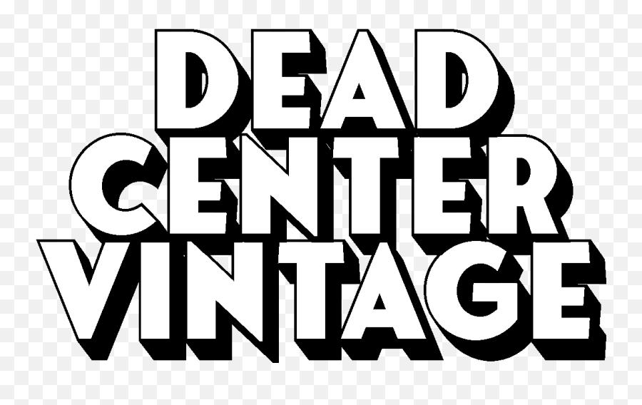 Shop The Best Of The Midwest Dead Center Vintage - Vertical Emoji,Vintage Logo