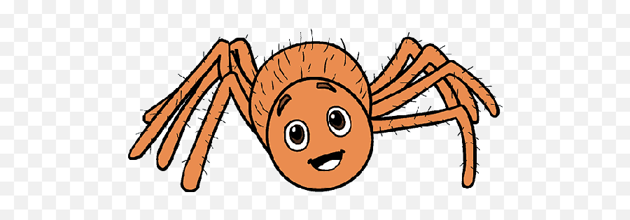 Spider Clipart Friendly Spider Picture 2069907 Spider - Drawing Emoji,Spider Clipart