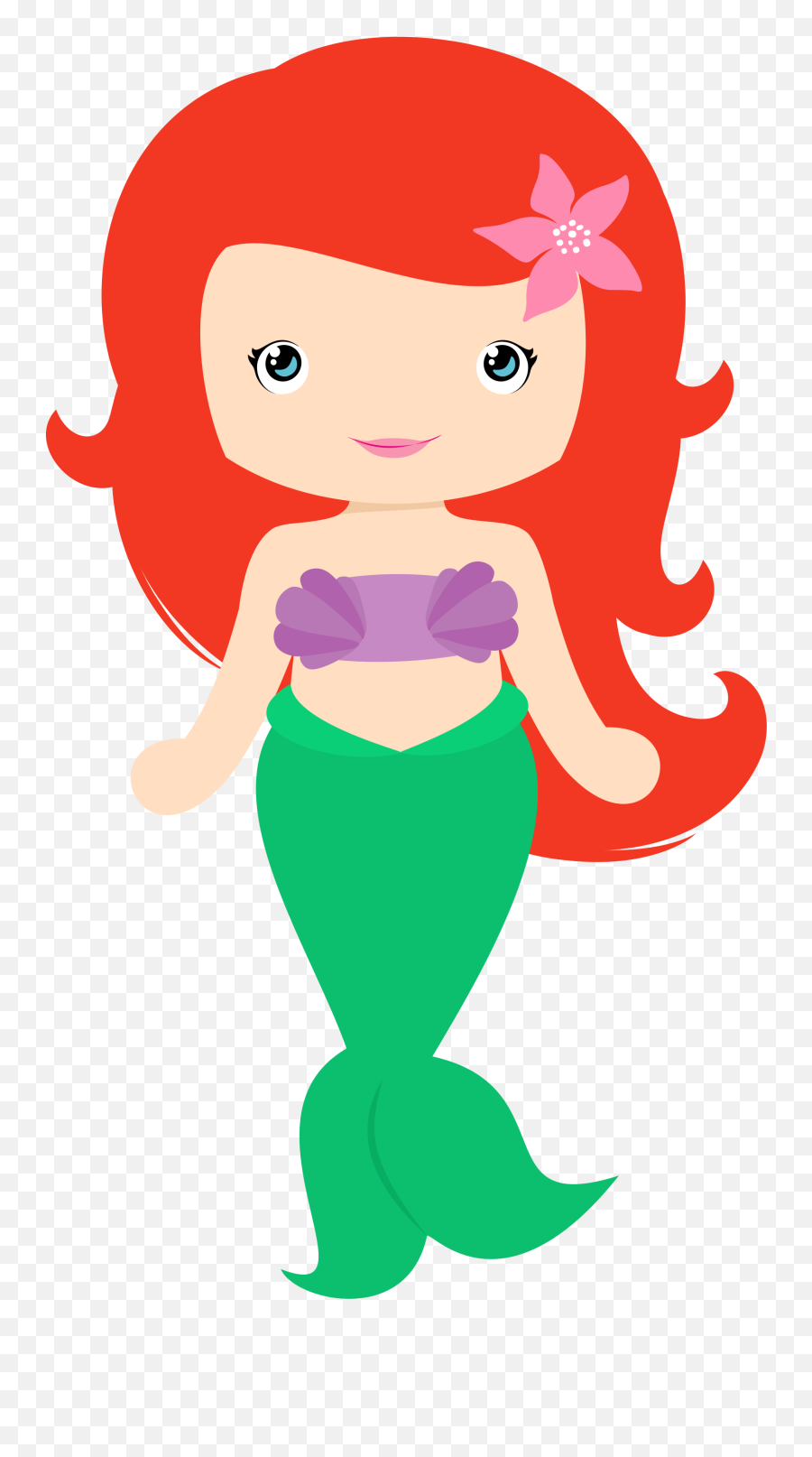 Clipart Crown Ariel Clipart Crown - Cute Mermaid Clipart Emoji,Ariel Png