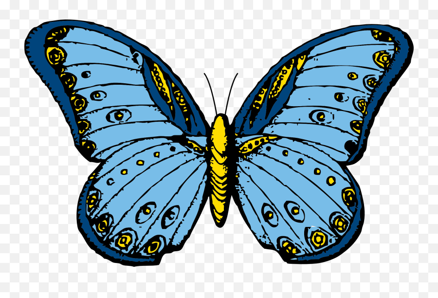 Free Clip Art - Butterfly Clip Art Emoji,Butterfly Clipart