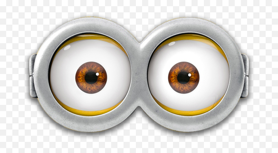 Goggles Clipart Minion - Minion Eyes Transparent Cartoon Minion Eyes Png Emoji,Minion Clipart