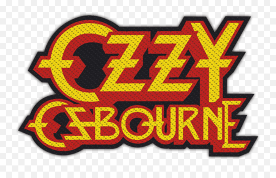 Logo Cut - Out Patch Ozzy Osbourne Patch Emoji,In And Out Logo