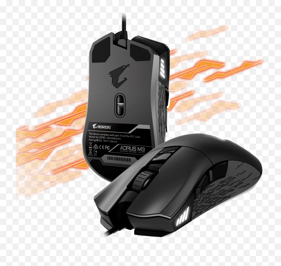 Aorus M3 Key Features Mouse - Gigabyte Global Aorus M3 Mouse Emoji,Gaming Mouse Png