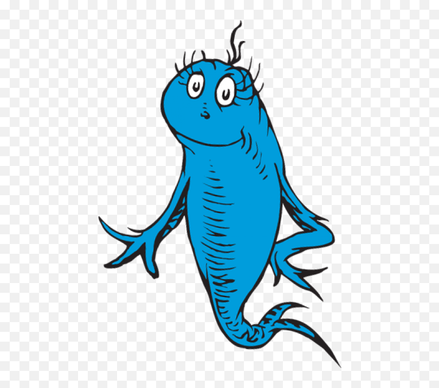 One Fish Two Fish Red Fish Blue Fish Universal - Dr Transparent One Fish Two Fish Clip Art Emoji,Universal Clipart