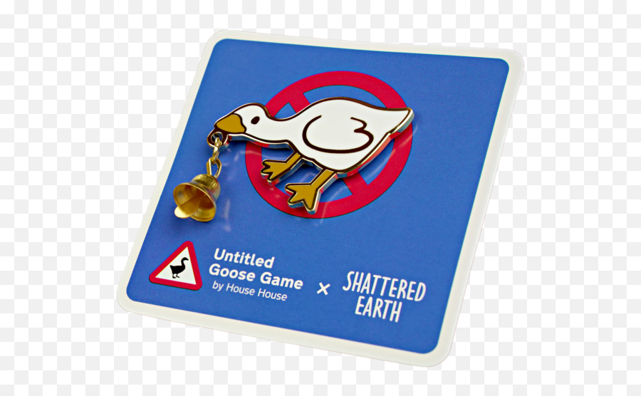 Official Untitled Goose Game Pin Bell - Flightless Bird Emoji,Goose Logo