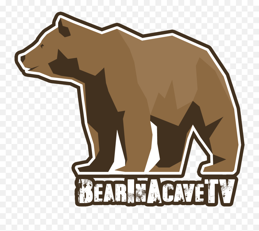 Bearinacavetv Emoji,Grizzly Bear Logo