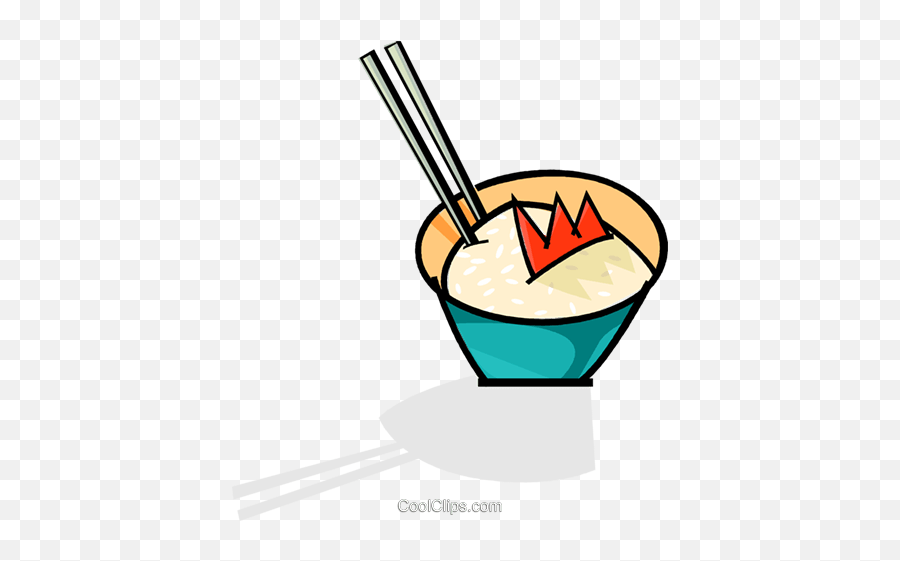 Chopsticks In A Bowl Of Rice Royalty Emoji,Bowl Of Rice Clipart