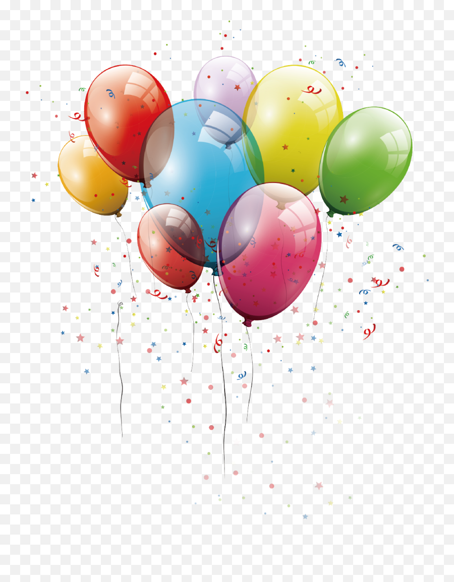 Birthday Balloons Birthday Balloons Vector Graphics Istock - Birthday Balloon Transparent Vector Emoji,Birthday Balloons Clipart