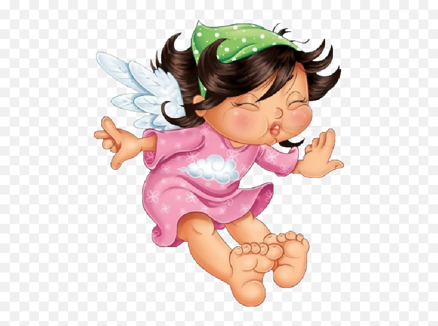 Cute Baby Fairies - X Baby Fairy Fairy Cartoon Cute Fairy Emoji,Sneezing Clipart