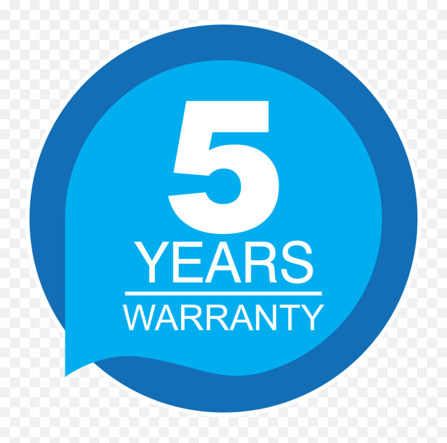 Warranty - 5year 5 Star Water Solutions Emoji,5 Year Warranty Logo