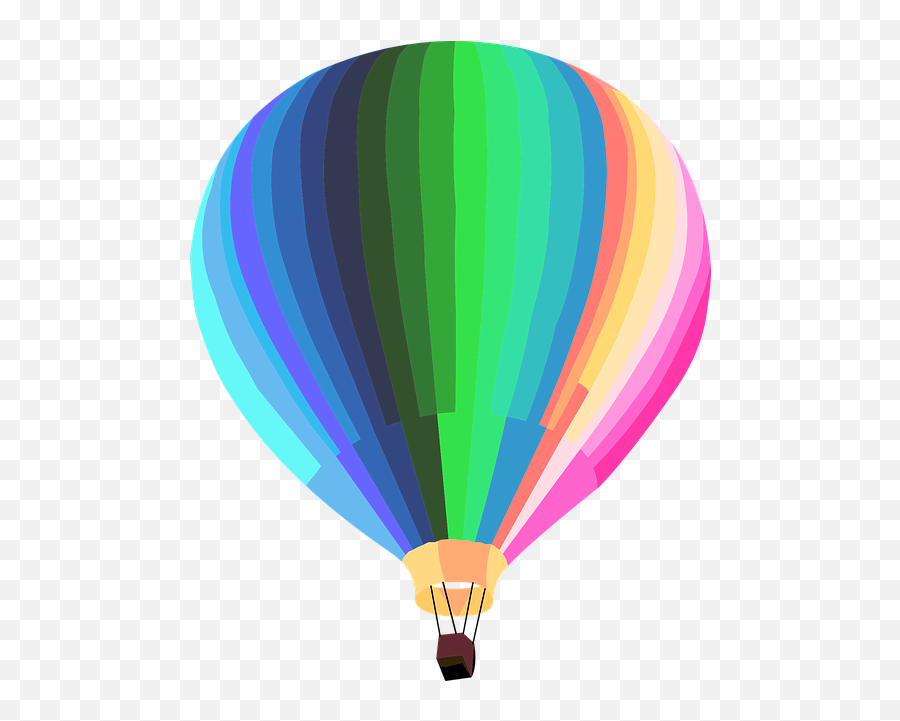 Free Photo Balloon Colorful Hot Air Flying - Max Pixel Emoji,Balloon Clipart Transparent Background