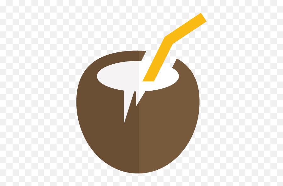 Coconut Drink Icon Myiconfinder Emoji,Coconut Drink Png