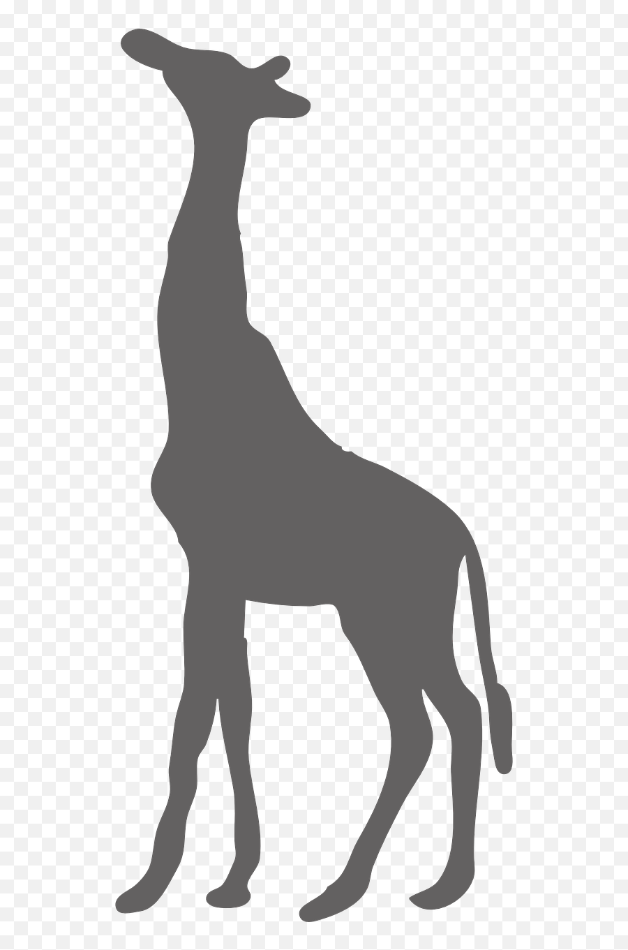 Giraffe Wild Animal Safari Png Image Clipart - Full Size Giraffe Silhouette Emoji,Jungle Animals Clipart